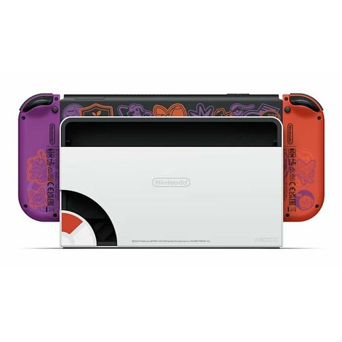 фото Игровая приставка nintendo switch oled 64 гб pokemon scarlet & violet edition