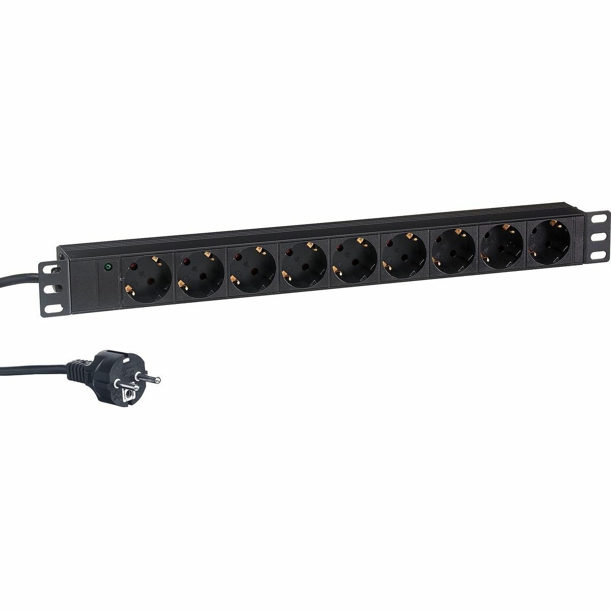 фото Блок силовых розеток Exegate PDU-19H905 Al-9S-EU3