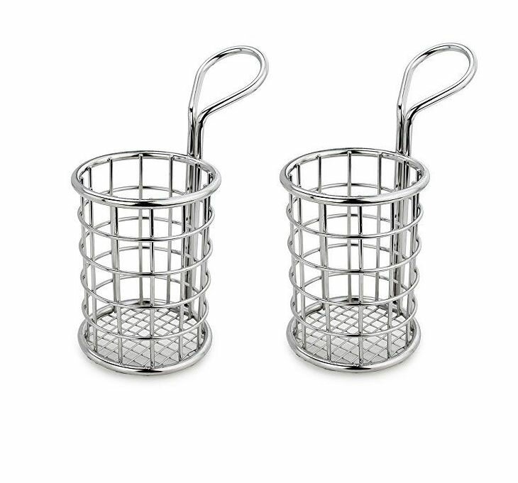 Две корзины Henry Food для подачи с ручкой