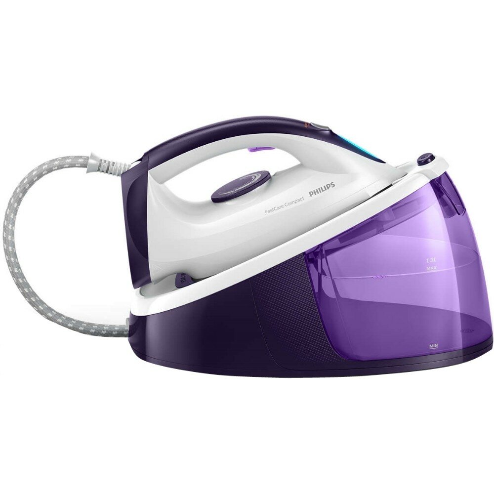 Парогенератор Philips FastCare Compact GC6740/30 белый/фиолетовый