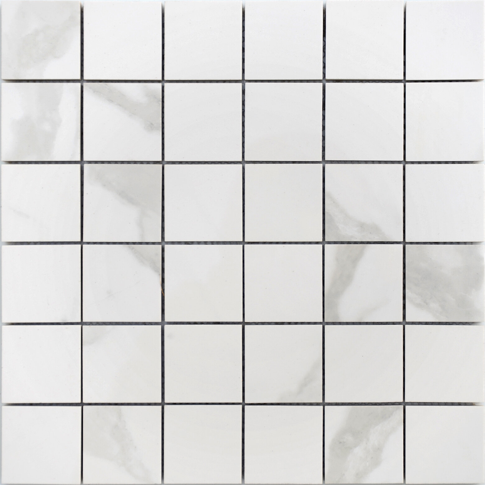 Мозаика Caramelle & LeeDo "Calacatta", керамогранит, 48 см x 48см