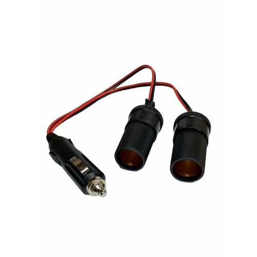 Прикуриватель-переходник на два гнезда универсальный до 5А с индикатором блистер ПРП2уи бл Автоэлектроника 546₽