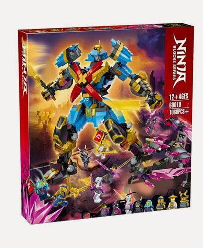 Изображение товара Конструктор Ниндзя Ninja Робот Нии Самурай 1060 дет 60010