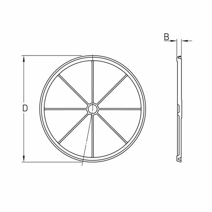 Торцевая крышка для корпусаSNL511 ZHLRU — фото 1