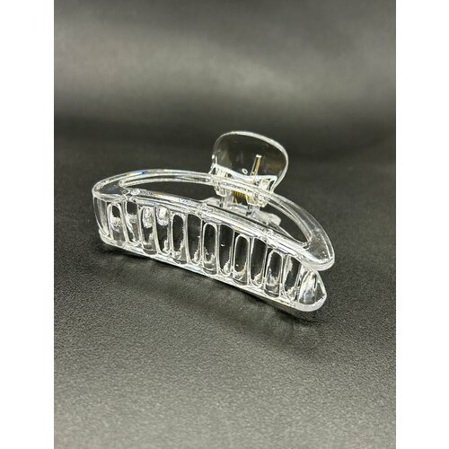 Краб для волосЗаколка-краб Fashion женский прозрачный пластиковый 220₽