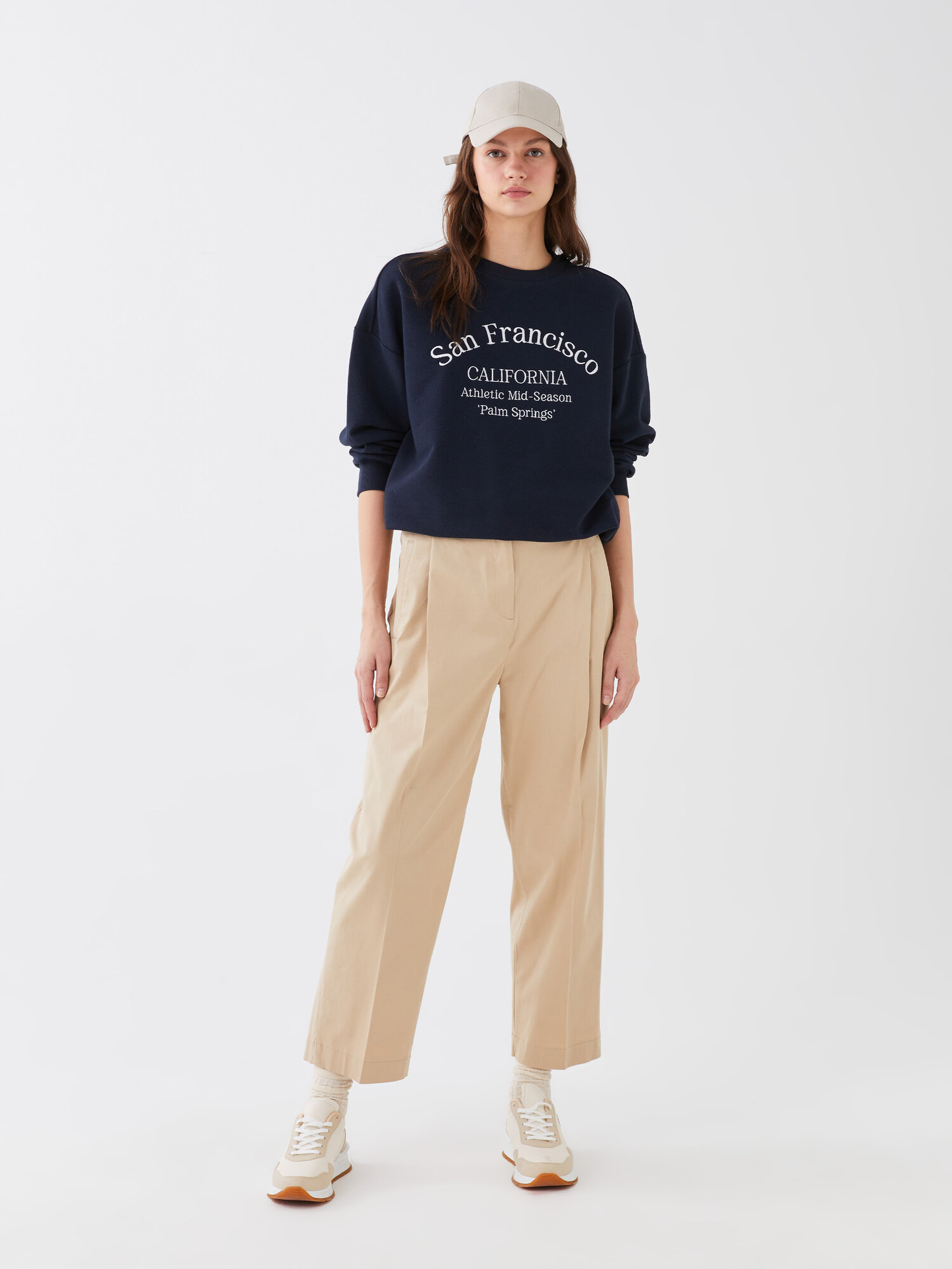 Капри LC Waikiki, размер 40, beige