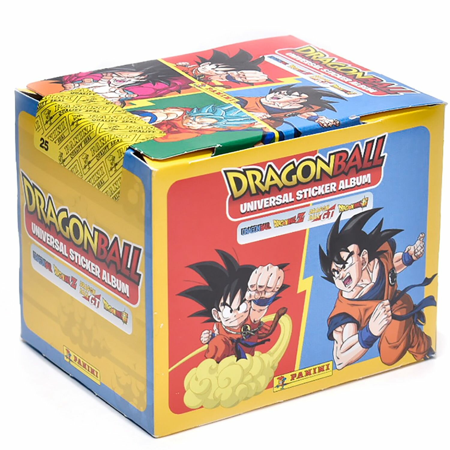 Panini / Наклейки Панини Dragon Ball жемчуг дракона 2023, 50 пакетиков, 250 наклеек