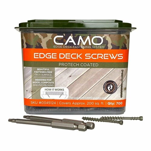 CAMO ProTech 60мм ( 700шт. + 2 биты)