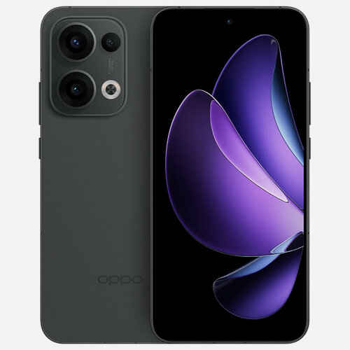 Изображение товара OPPO OPPO Reno13 (CN) 5G смарт-телефон с камерой, IP69, 5600 мАч, 16 ГБ+256 ГБ, черный