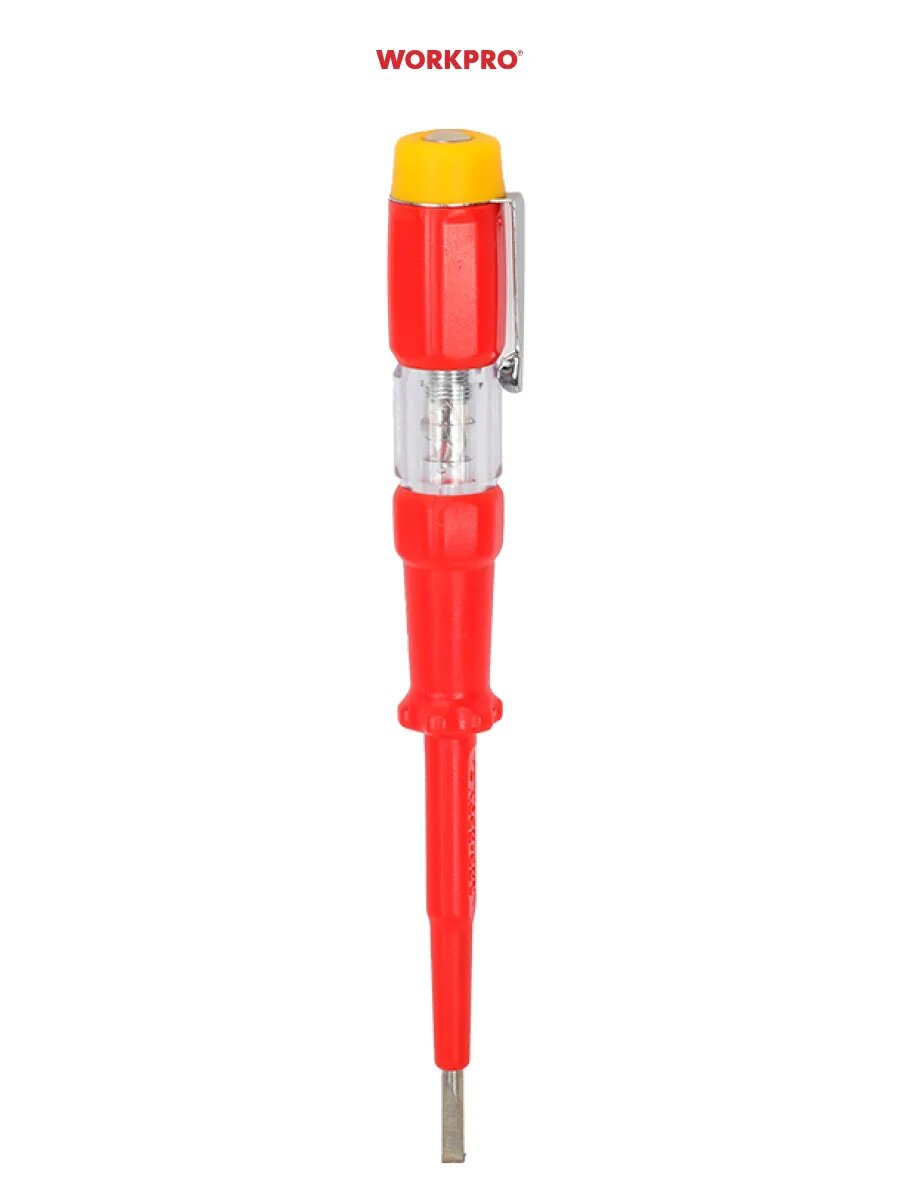 Изображение Тестер напряжения 125-250В WP349001, WORKPRO #WP349001