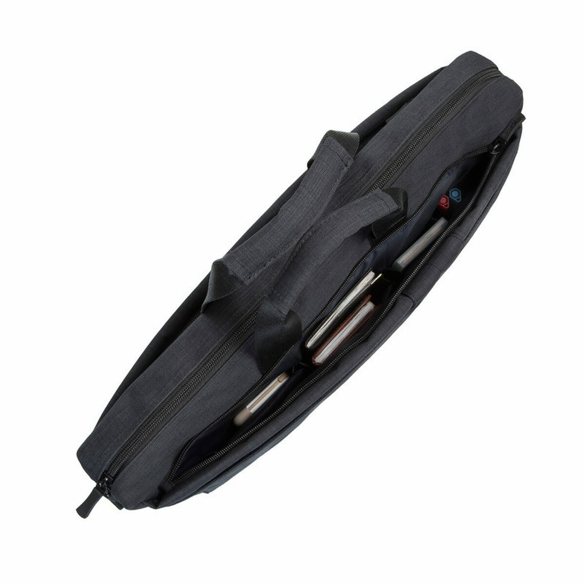 Сумка для ноутбука 17.3" Riva 8355 полиэстер черный - фото №11