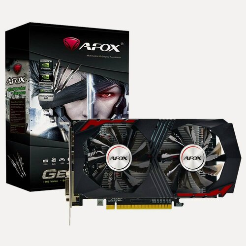 Изображение товара Видеокарта Afox GTX1050Ti GAMING 4GB GDDR5 128bit DVI DP HDMI 2FAN RTL