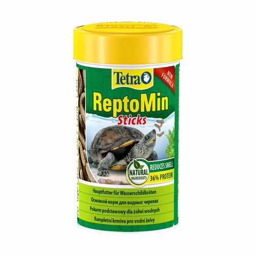 Корм для водных черепах Tetra ReptoMin Sticks 100 мл, палочки СРОК 12.25!