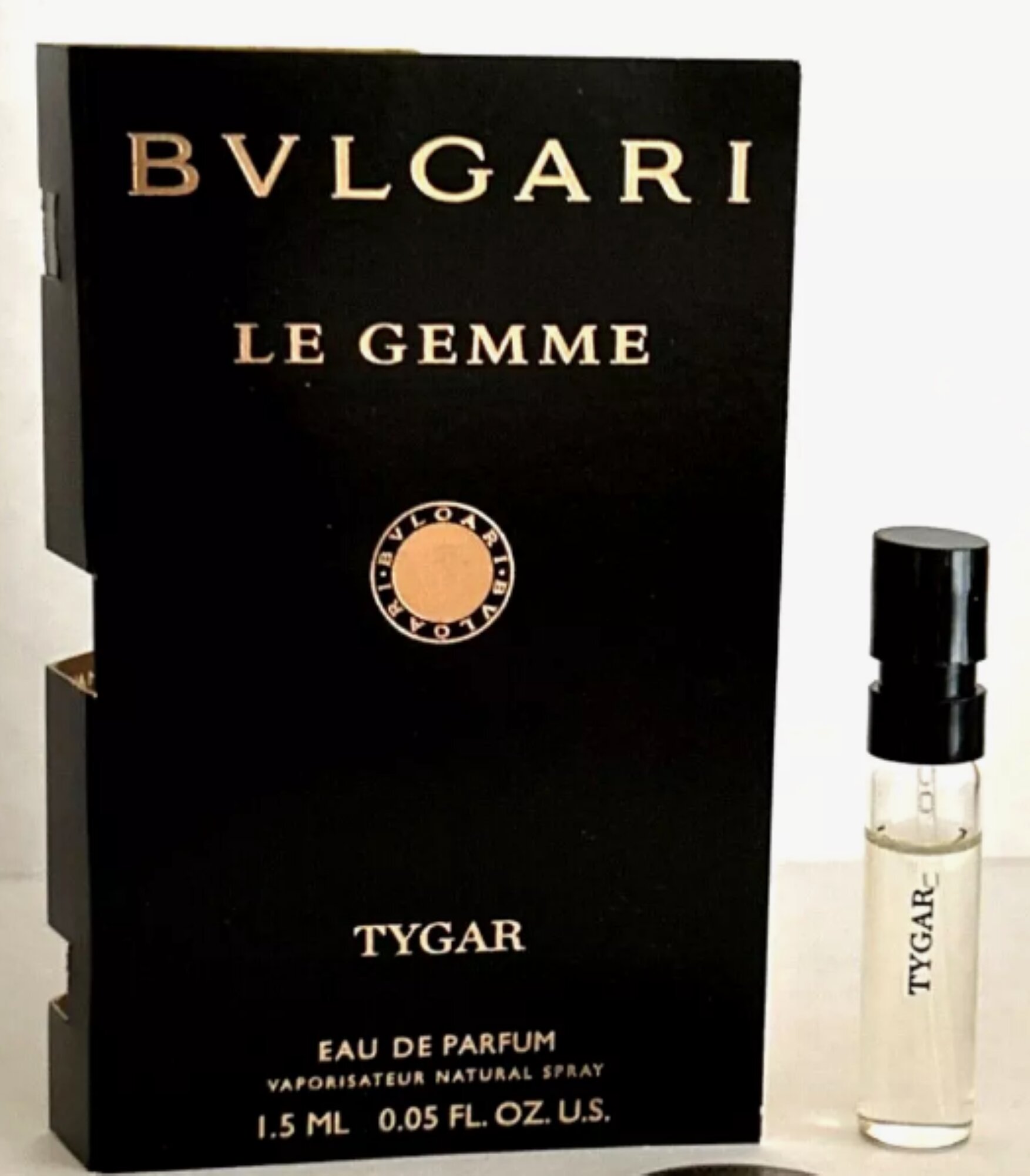 Парфюмерная вода BVLGARI "Tygar" Le Gemme, мужская, цитрусовая, фужерная, 1.5мл
