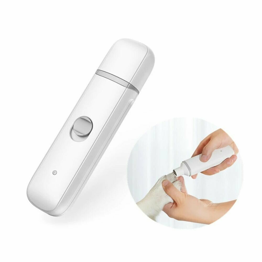 Триммер когтеточка для когтей домашних животных Pawbby Pet Electric Nail Sharpener MG-NG001A
