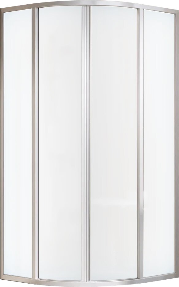 Душевой уголок Ravak Supernova SKCP4-90 195 без поддона стеклянный 90x90 с профилем сатин с матовым стеклом раздвижной