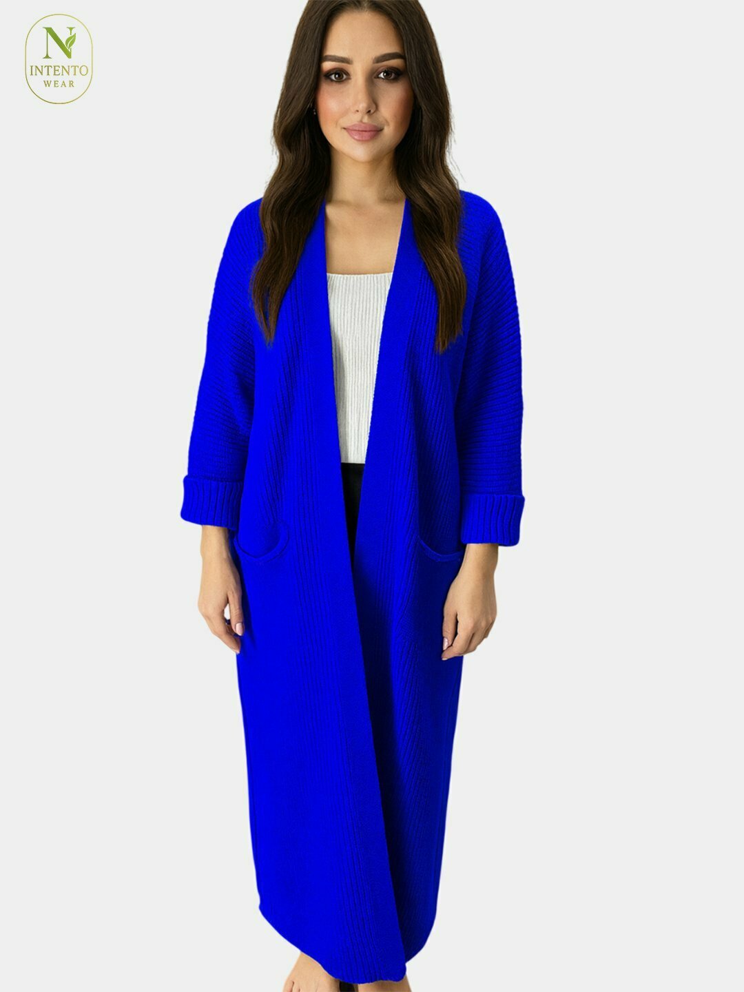 Кардиган ROYAL, размер 48-56, синий — фото 1