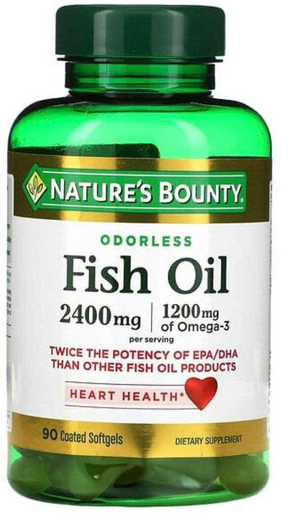 Омега 3 рыбий жир 1200мг 90 капсул