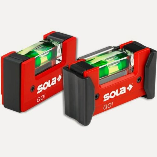 Изображение товара Уровень компактный Sola GO, 1 глазок, точн. 0,75 мм/м 01620101