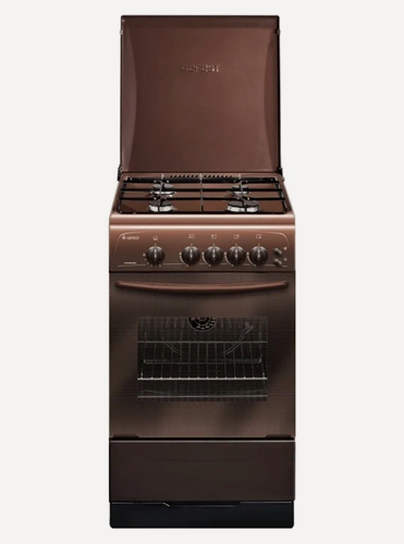 Изображение товара Газовая плита Gefest 3200-06 К43, конфорок 4, электроподжиг, газ-контроль, цвет коричневый