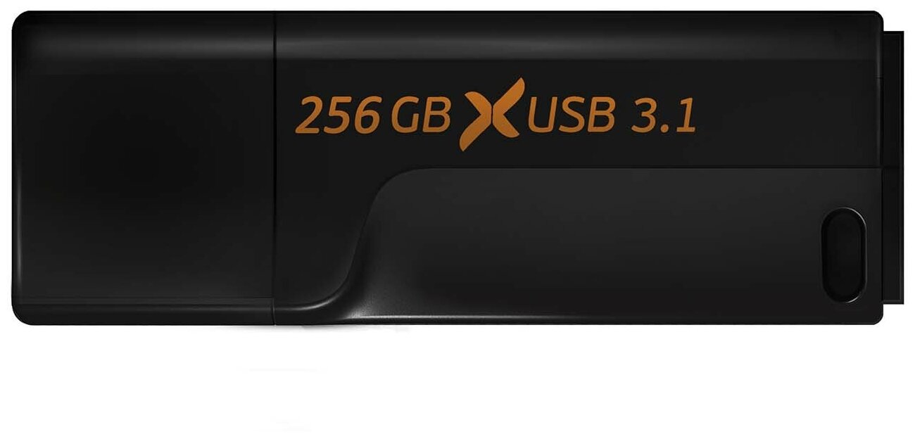 Флеш-диск Flexis 256GB USB3.1 черный (FUB30256RBK-110)