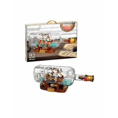 Конструктор Ideas 6006 - Корабль в бутылке конструктор lego ideas 21313 корабль в бутылке