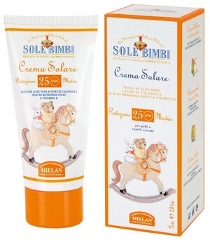 Helan Sole Bimbi солнцезащитный крем Crema Solare SPF 25