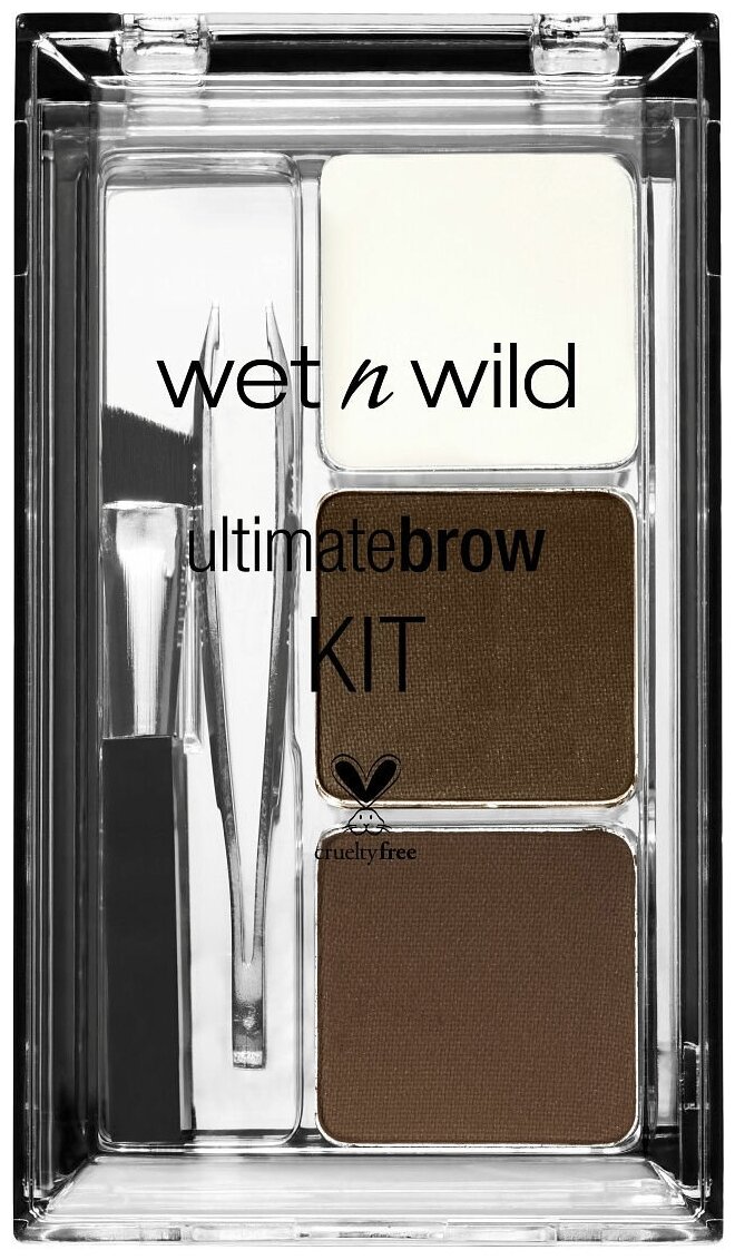 Wet n Wild    Ultimate Brow Kit 1111497e soft brown