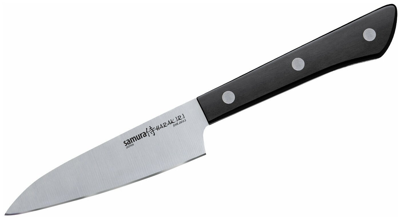 SHR-0250B/K Набор ножей 5 в 1 "Samura HARAKIRI" 11,23,43,85,95, корроз.-стойкая сталь, ABS пластик - фотография № 2