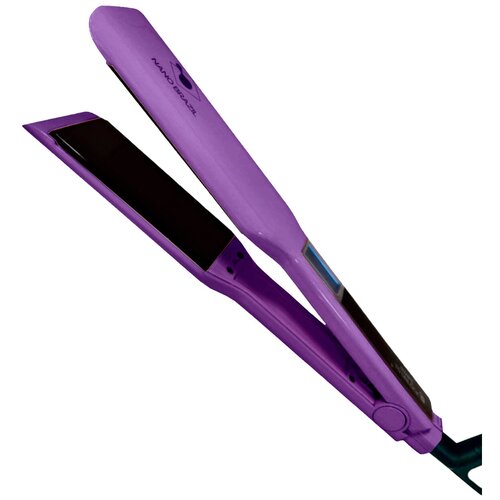 Утюжок профессиональный для волос с плавающими титановыми пластинами NB01W Фиолетовый