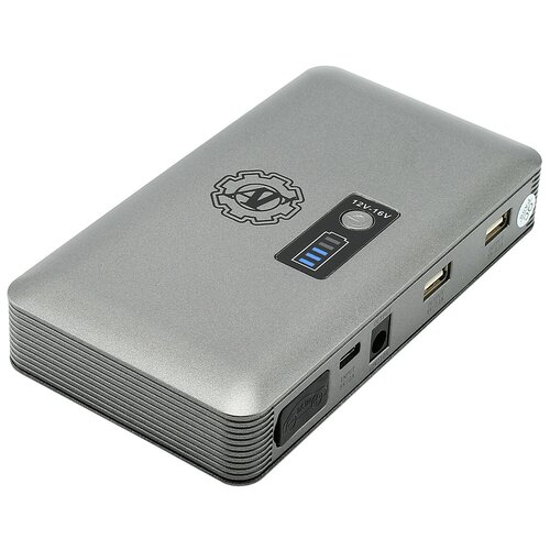 Портативное пуско-зарядное устройство с аккумулятором 12000 mAh стартер AT 389900₽