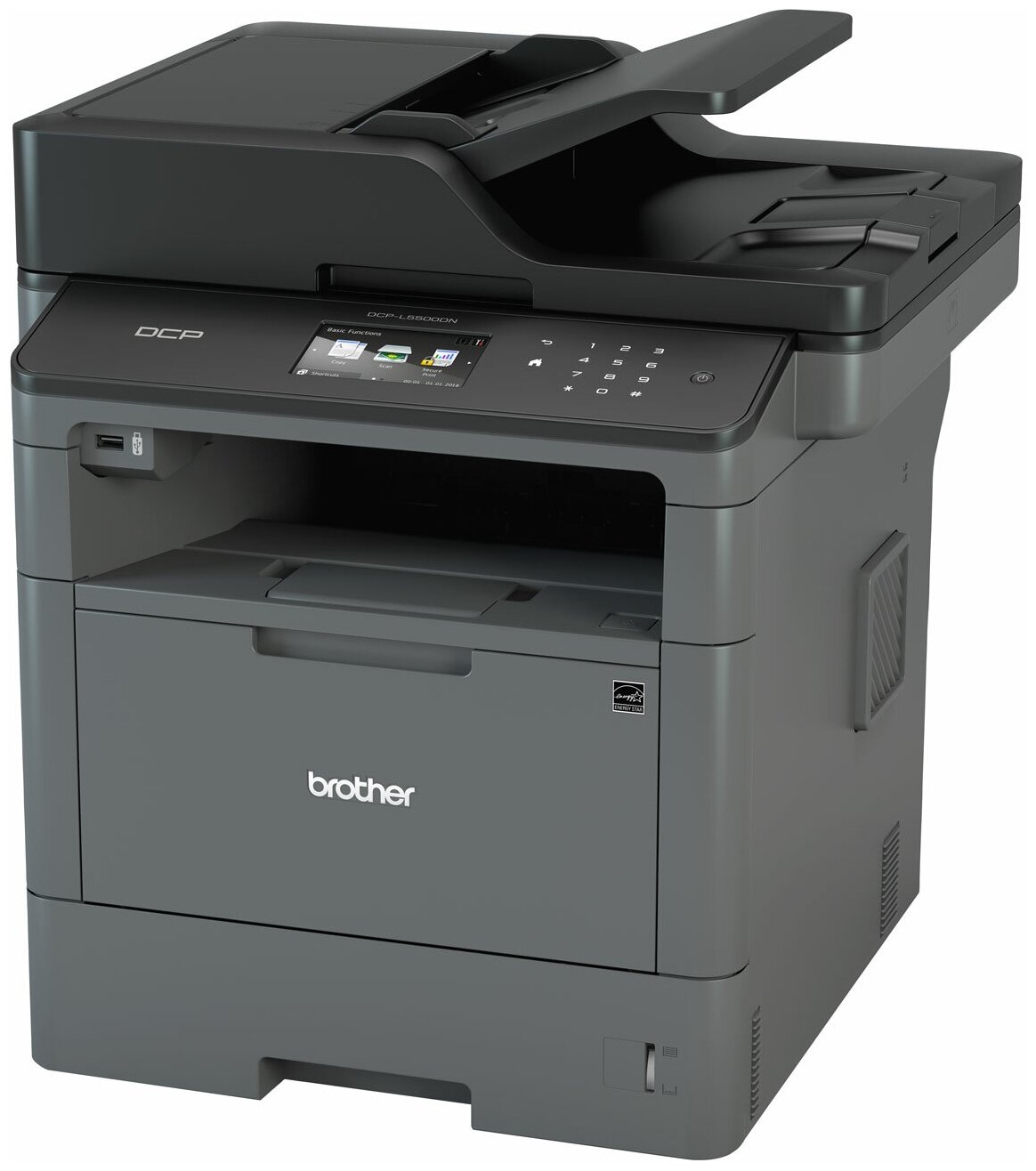 МФУ Brother DCP-L5500DN черный (dcpl5500dnr1)