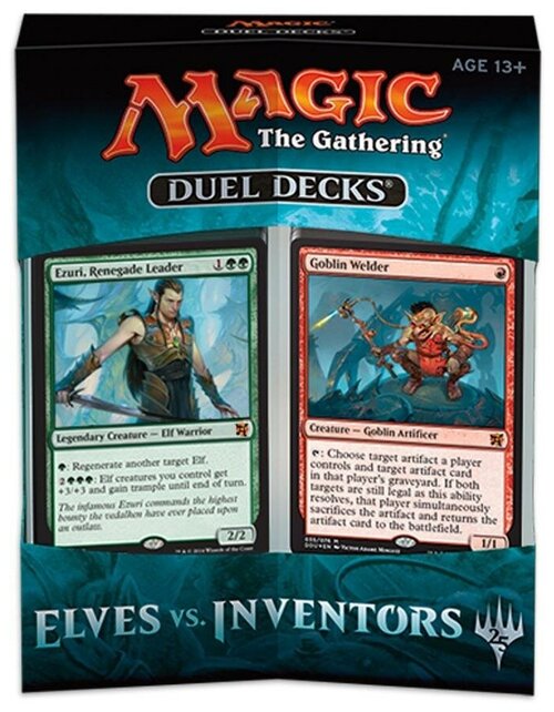 Настольная игра Wizards of the Coast MTG Duel Decks: Elves vs. Inventors (англ)