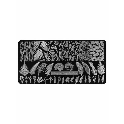 Трафарет для стемпинга металлический, 6x12см, П557-11, 185 Finger Angel V26, Irisk Professional, 4680379237441