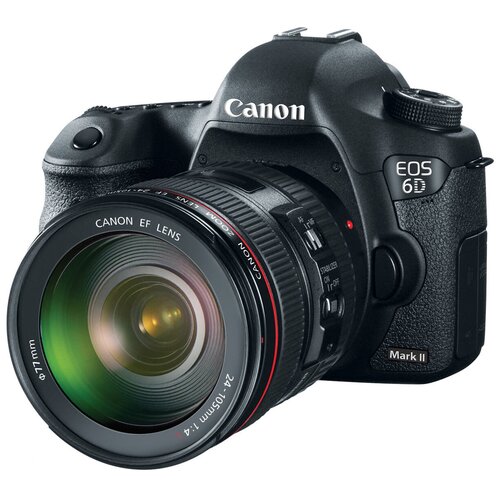 Фотоаппарат Canon EOS 6D Mark II Kit, черный