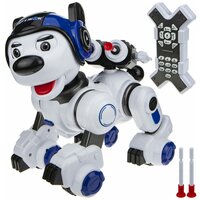 Робот 1 TOY щенок-робот Дружок, Т16453, белый/синий