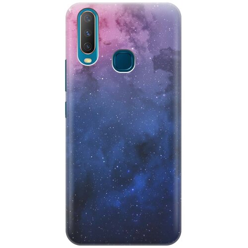 фото Cиликоновый чехол на vivo y17 / виво у17 с принтом "звездное зарево" gosso
