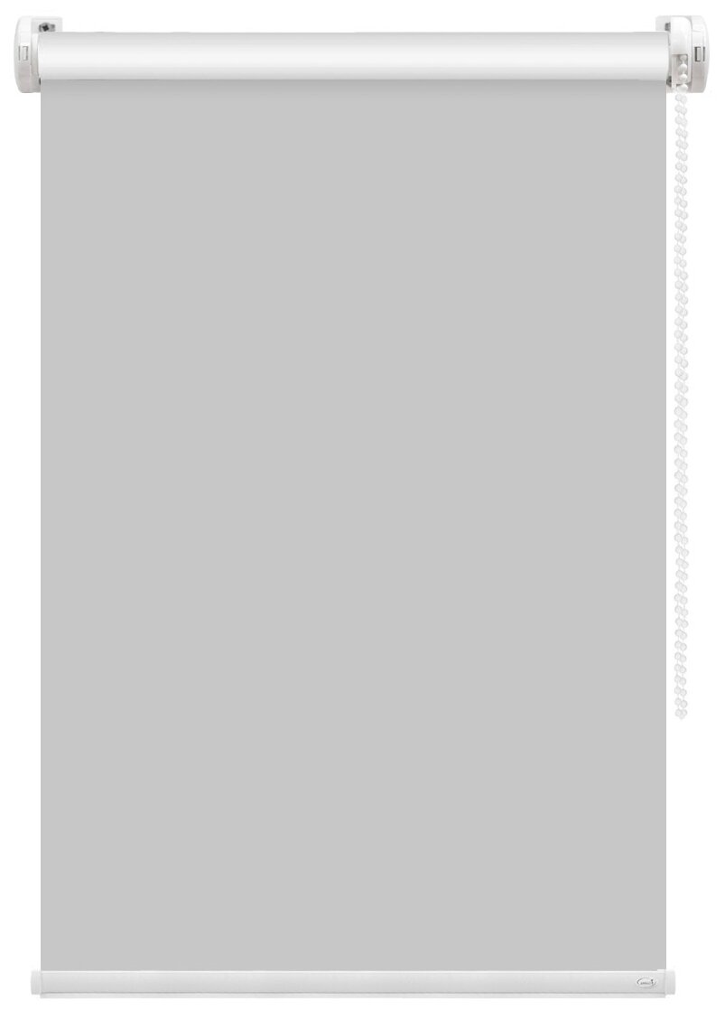 FixLine Amigo Рулонная штора Basic Black-Out 65x180 серый 20315 . - фотография № 1