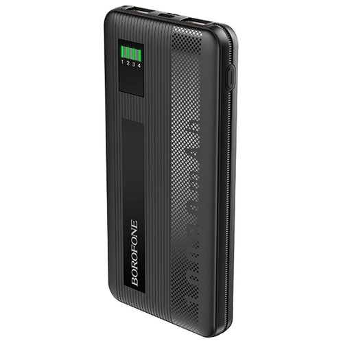 Powerbank Borofone BT32 10000mAh 2USB 2A с дисплеем черный 99000₽