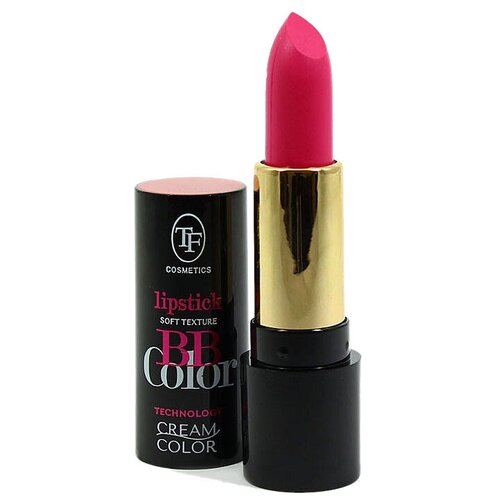 Помада для губ кремовая Triumph Bb Color Lipstick 104 красная малина