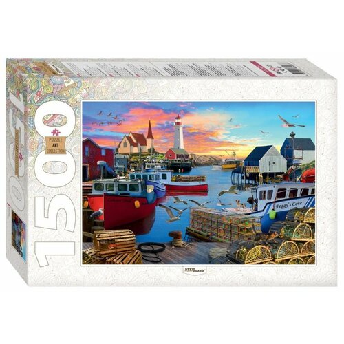 мозаика puzzle 1500 бухта пегги steppuzzle 83067 steppuzzle Пазл Step puzzle Бухта Пегги 83067, 1500 дет., 58х85х27 см, разноцветный