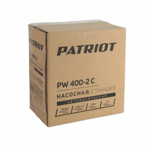 Насосная станция PATRIOT PW 400-2 С - фотография № 14