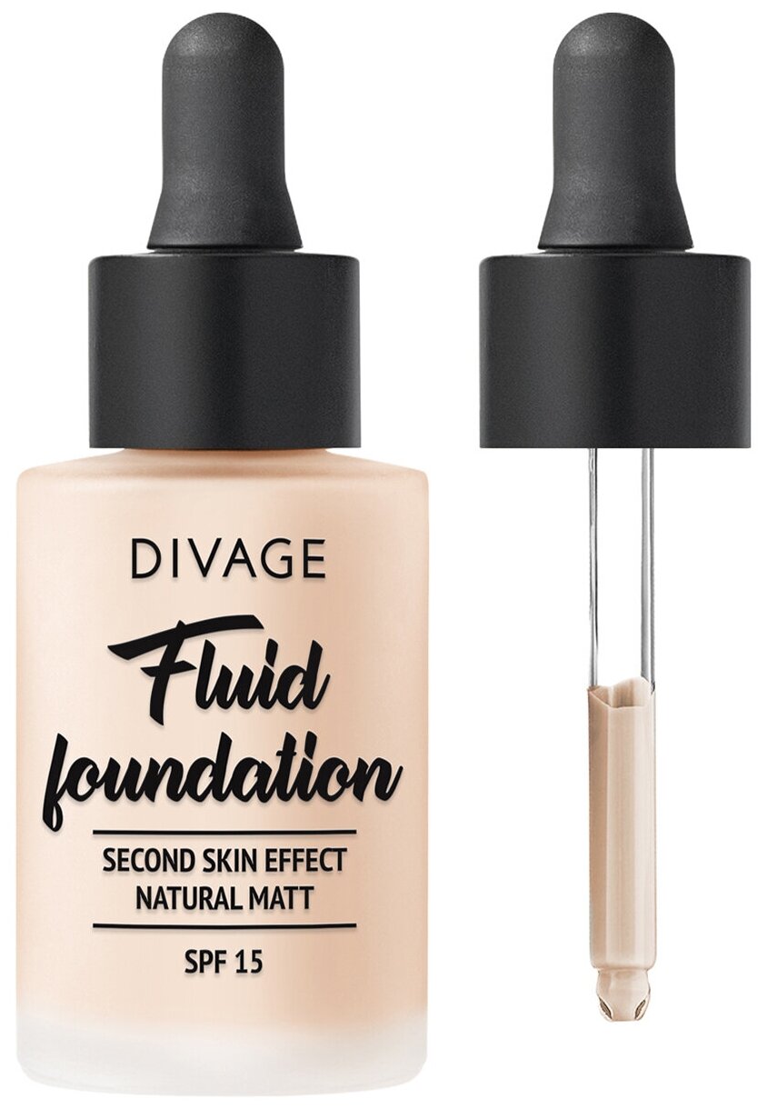 Divage Fluid Foundation Тональный крем-флюид для лица , Тон 01n