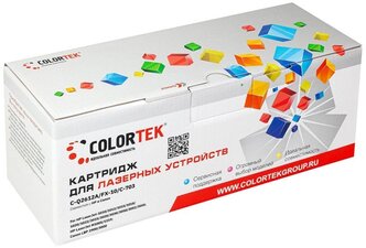 Картридж лазерный Colortek CT-Q2612A/C-703 для принтеров HP и Canon