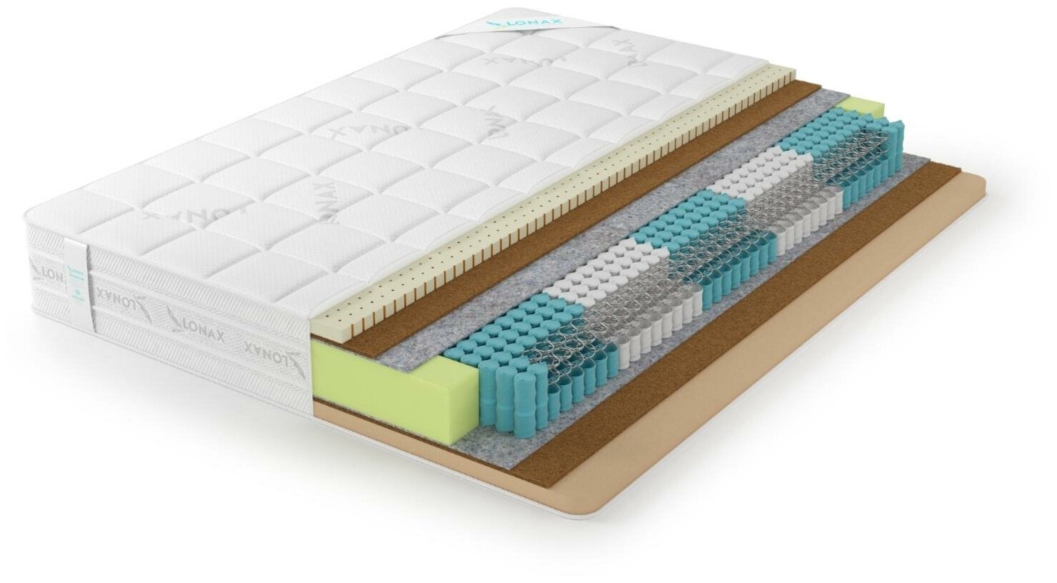  Lonax Memory Latex Medium S1000 5 Zone 70x215