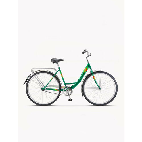 Женский дорожный велосипед Stels Navigator с колесами 28 345 Z010Z011 зеленый 1 скорость 1460600₽