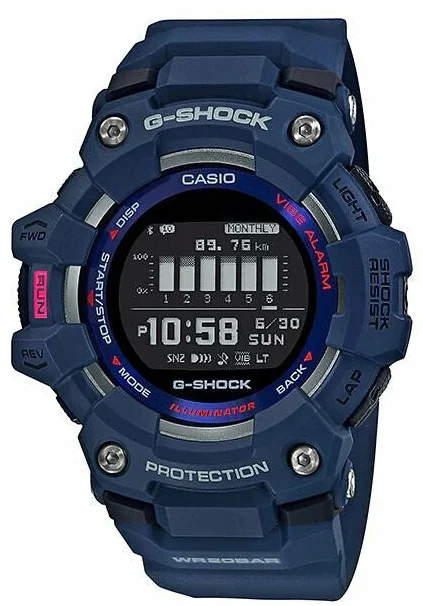 Наручные часы CASIO Наручные часы G-Shock GBD-100-2DR, синий