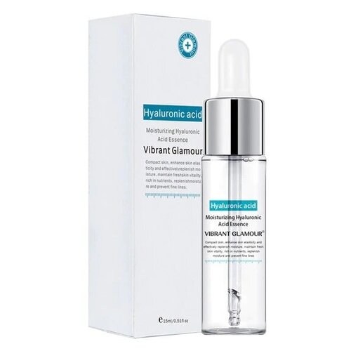 VIBRANT GLAMOUR Увлажняющая эссенция с гиалуроновой кислотой 15 мл. VIBRANT GLAMOUR Moisturizing Hyaluronic Acid Essence 15ml