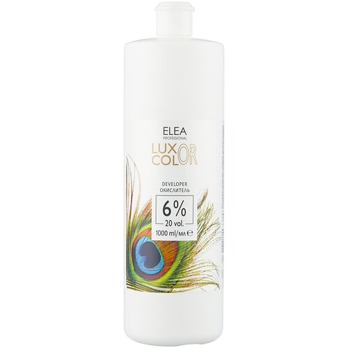 Elea Professional Окислитель Luxor Color 6 %, 1000 мл schwarzkopf professional essensity бальзам окислитель на масляной основе 8 5% 1000 мл