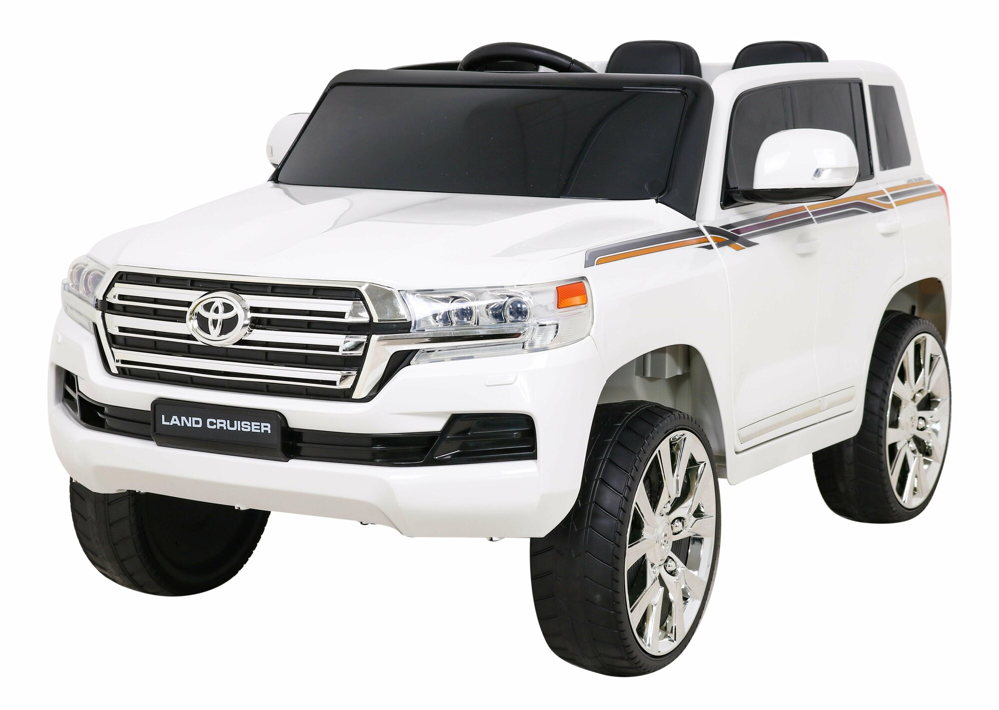 Jiajia Детский электромобиль TOYOTA LAND CRUISER 12V - JJ2022-WHITE